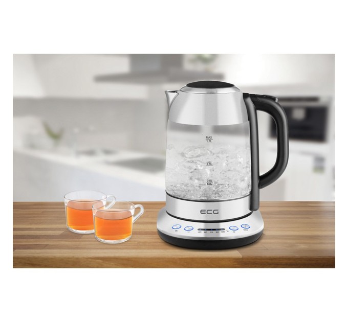Електрочайник ECG RK 1781 Glass (RK1781 Glass)