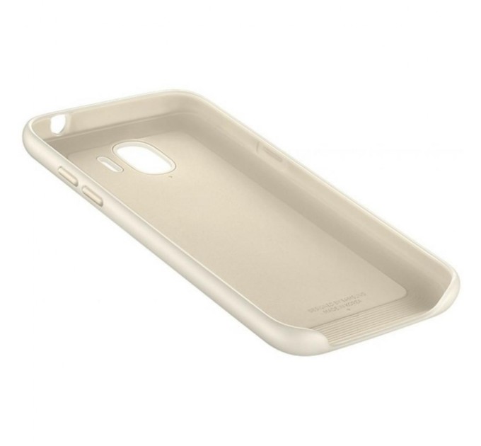Чохол до моб. телефона Samsung J2 (2018)/EF-PJ250CFEGRU - Dual Layer Cover (Gold) (EF-PJ250CFEGRU)