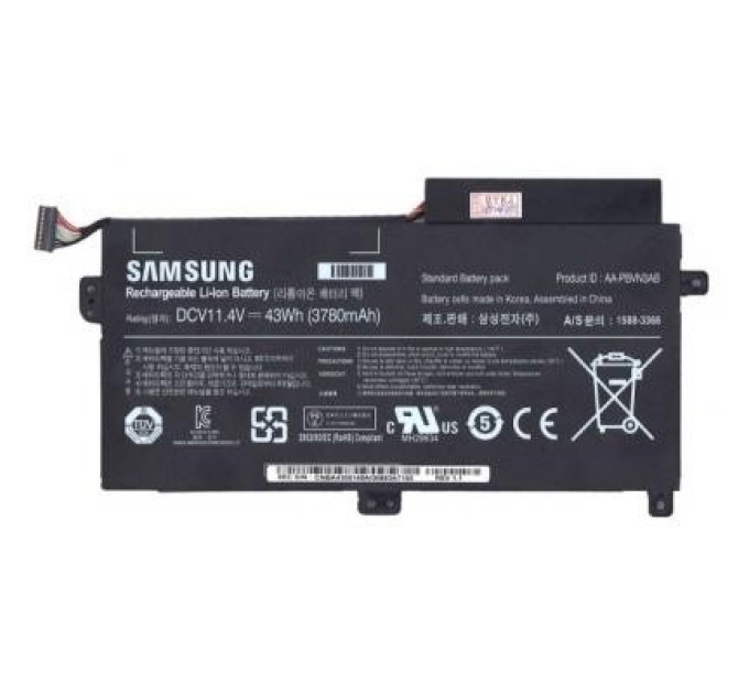 Акумулятор до ноутбука Samsung Samsung 470R5 AA-PBVN3AB 43Wh (3780mAh) 3cell 11.4V Li-ion (A47016)