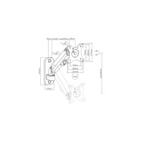 Кронштейн Gembird MA-WA1-01