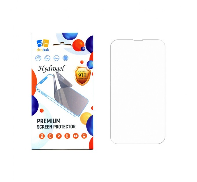 Плівка захисна Drobak Hydrogel Apple iPhone 15 Pro (292914)