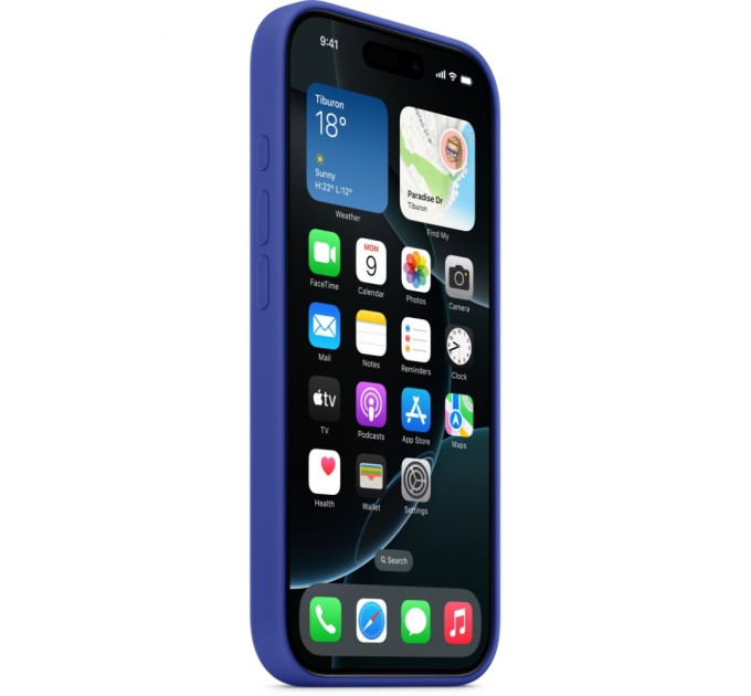 Чохол до мобільного телефона Apple iPhone16 Pro Silicone Case with MagSafe - Ultramarine (MYYP3ZM/A)