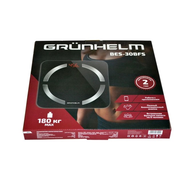 Ваги підлогові Grunhelm BES-30BFS