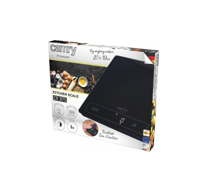 Ваги кухонні Camry CR 3175 black