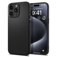 Чохол до мобільного телефона Spigen Apple iPhone 15 Pro Liquid Air Matte Black (ACS06704)