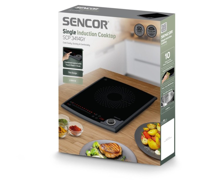 Настільна плита Sencor SCP3414GY