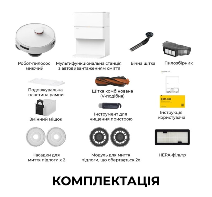 Пилосос Deerma X80 (DEM-X80)