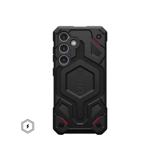 Чохол до мобільного телефона UAG Samsung Galaxy S24 Monarch Pro Kevlar Black (214412113940)