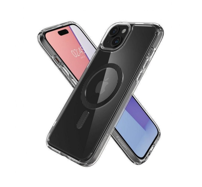 Чохол до мобільного телефона Spigen Apple iPhone 15 Plus Ultra Hybrid MagFit Carbon Fiber (ACS06663)