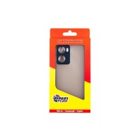 Чохол до мобільного телефона Dengos Kit for OPPO A57s case + glass (Black) (DG-KM-35)