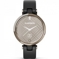 Смарт-часы Garmin Lily, CreamGold, Black, Leather (010-02384-B1)