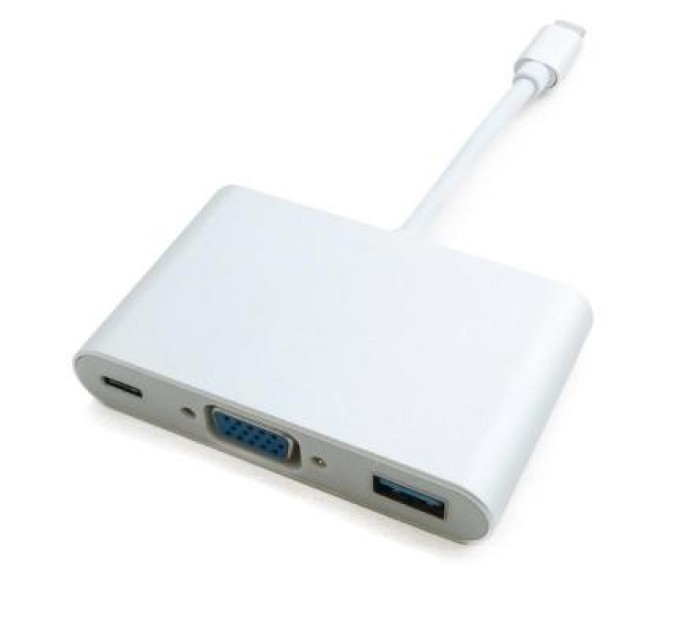 Порт-реплікатор Extradigital USB Type-C to VGA/USB 3.0/Type-C (0.15m) (KBV1690)
