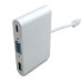 Порт-репликатор Extradigital USB Type-C to VGA/USB 3.0/Type-C (0.15m) (KBV1690)