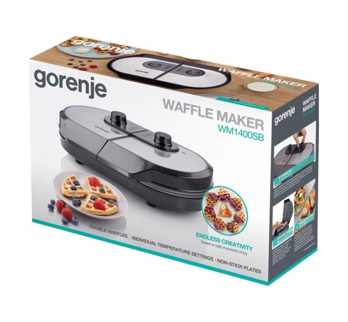 Вафельниця Gorenje WM 1400 SB (WM1400SB)