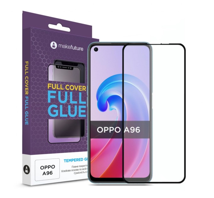 Скло захисне MakeFuture Oppo A96 (MGF-OPA96)