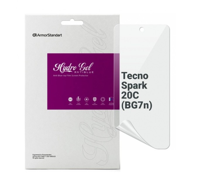 Плівка захисна Armorstandart Anti-Blue Tecno Spark 20C (BG7n) (ARM73609)