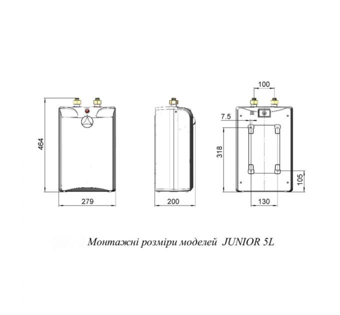 Бойлер WHP Junior 5