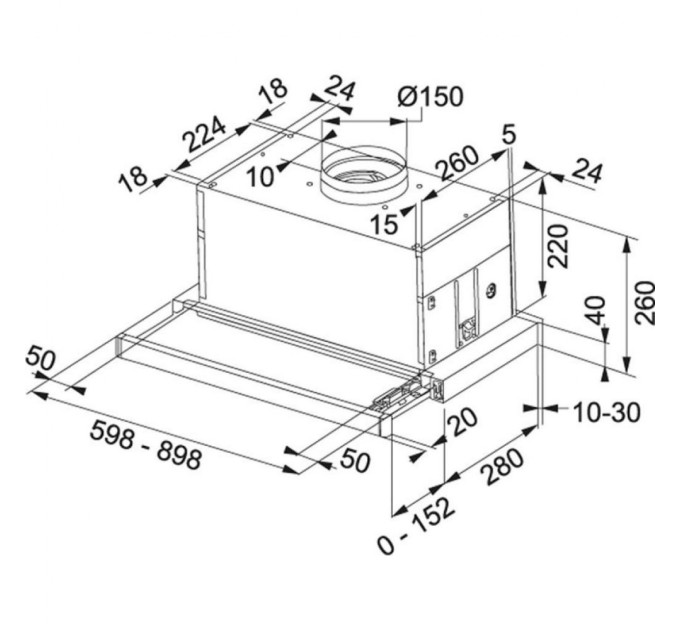 Витяжка кухонна Franke Maxima FTC 626 XSL (110.0275.345)