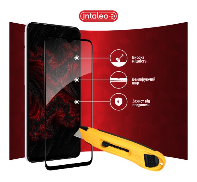 Стекло защитное Intaleo Samsung A23 4G (1283126524189)