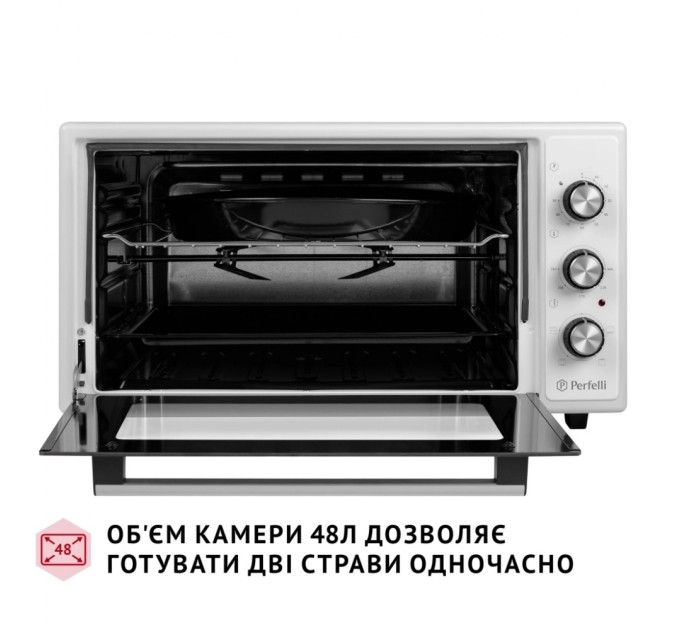Електропіч Perfelli MIRAGE 48 WHITE
