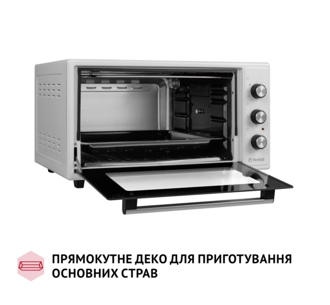 Електропіч Perfelli MIRAGE 48 WHITE