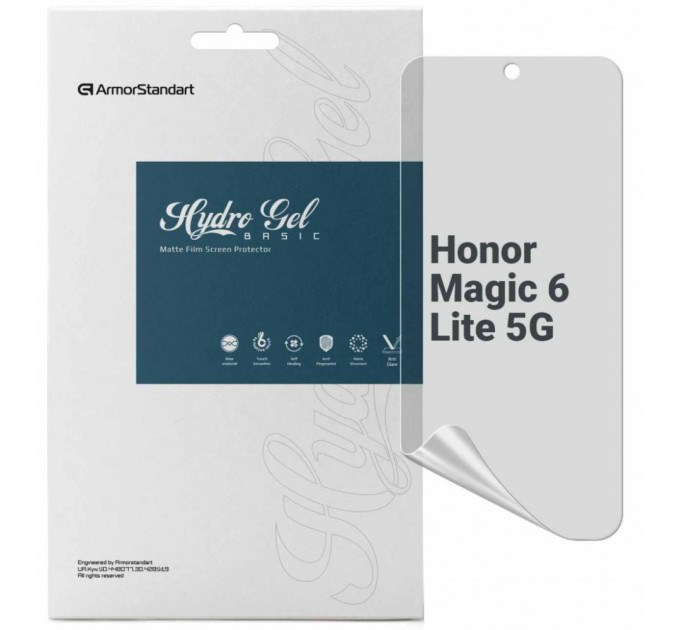 Плівка захисна Armorstandart Matte Honor Magic 6 Lite 5G (ARM75599)