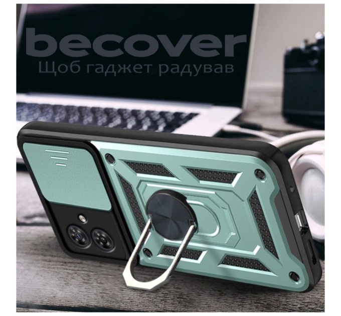 Чохол до мобільного телефона BeCover Military Motorola Moto G54 / G54 Power Dark Green (711004)