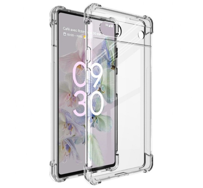 Чохол до мобільного телефона BeCover Anti-Shock Google Pixel 6A Clear (709336)