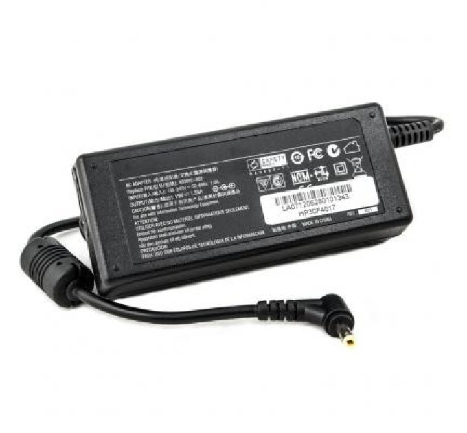 Блок питания к ноутбуку PowerPlant HP 220V, 30W, 19V, 1.58A (4.0*1.7mm) (HP30F4017)