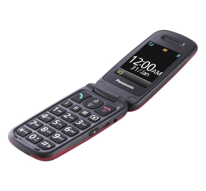 Мобільний телефон Panasonic KX-TU446 Red (KX-TU446EXR)