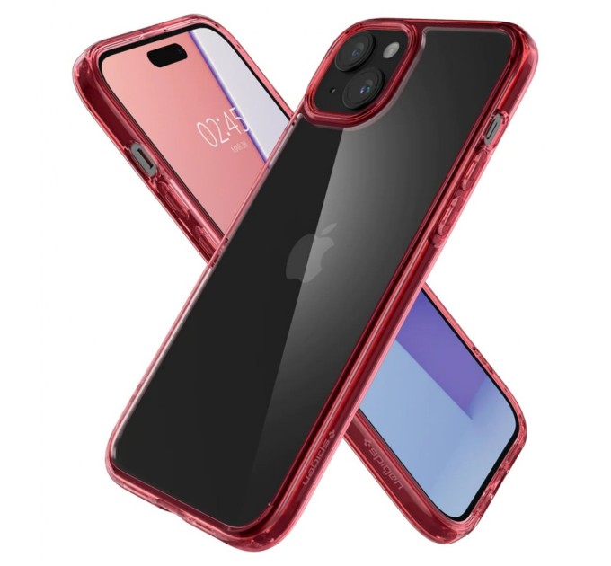 Чехол для мобильного телефона Spigen Apple iPhone 15 Ultra Hybrid Red Crystal (ACS06794)