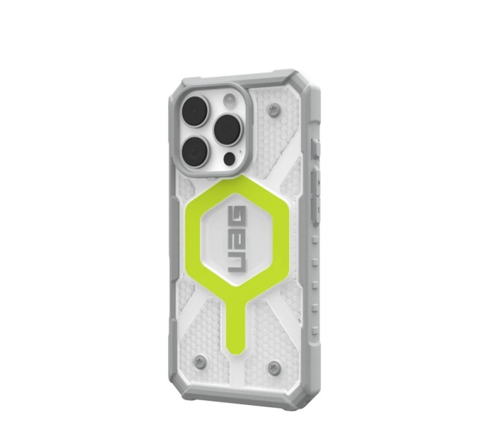 Чохол до мобільного телефона UAG iPhone 16 Pro Pathfinder Clear Magsafe Active Neon (114464118181)