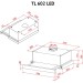 Витяжка кухонна Perfelli TL 602 BL LED