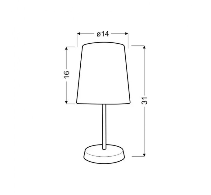 Настільна лампа Candellux 41-63021 RIVER (41-63021)