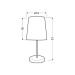 Настільна лампа Candellux 41-63021 RIVER (41-63021)