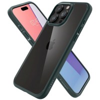 Чохол до мобільного телефона Spigen Apple iPhone 15 Pro Max Ultra Hybrid Abyss Green (ACS06574)