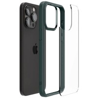 Чохол до мобільного телефона Spigen Apple iPhone 15 Pro Max Ultra Hybrid Abyss Green (ACS06574)