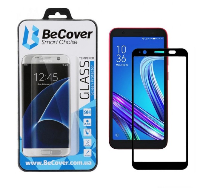 Скло захисне BeCover ASUS ZenFone Live L2 Black (703669)