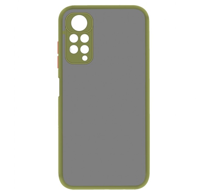 Чохол до мобільного телефона MAKE Xiaomi Redmi Note 11 Frame (Matte PC+TPU) Green (MCMF-XRN11GN)