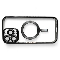 Чохол до мобільного телефона BeCover TPU Chrome Case (MagSafe) для Apple iPhone 16 Pro Black (712080)