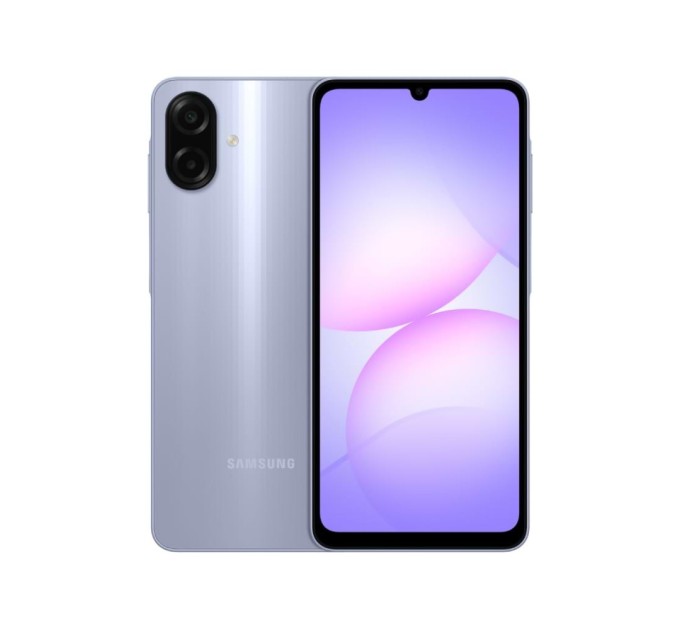 Мобільний телефон Samsung Galaxy A07 4/128Gb Light Violet (SM-A075FLVGSEK)