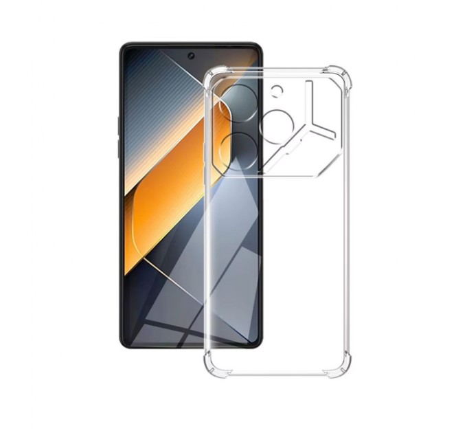 Чохол до мобільного телефона BeCover Anti-Shock Tecno POVA 6 (LI7) Clear (712784)