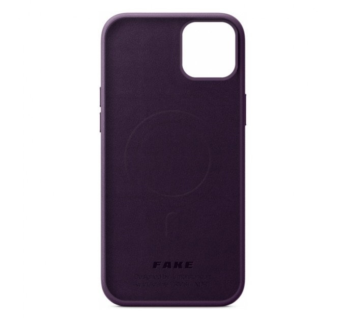 Чохол до мобільного телефона Armorstandart FAKE Leather Case Apple iPhone 13 Dark Cherry (ARM61370)