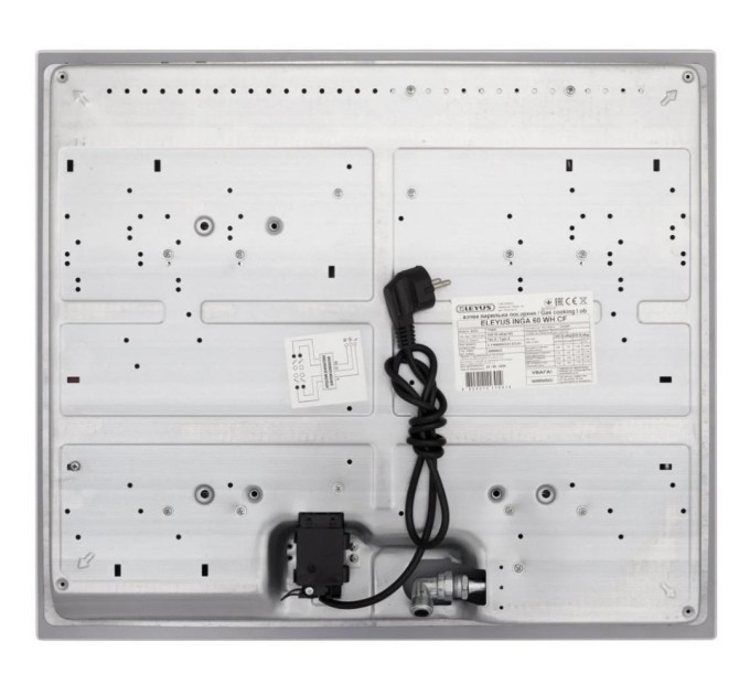 Варочна поверхня Eleyus INGA 60 WH CF