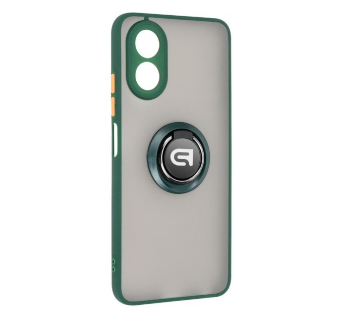 Чохол до мобільного телефона Armorstandart Frosted Matte Ring OPPO A18 4G / A38 4G Dark Green (ARM72700)