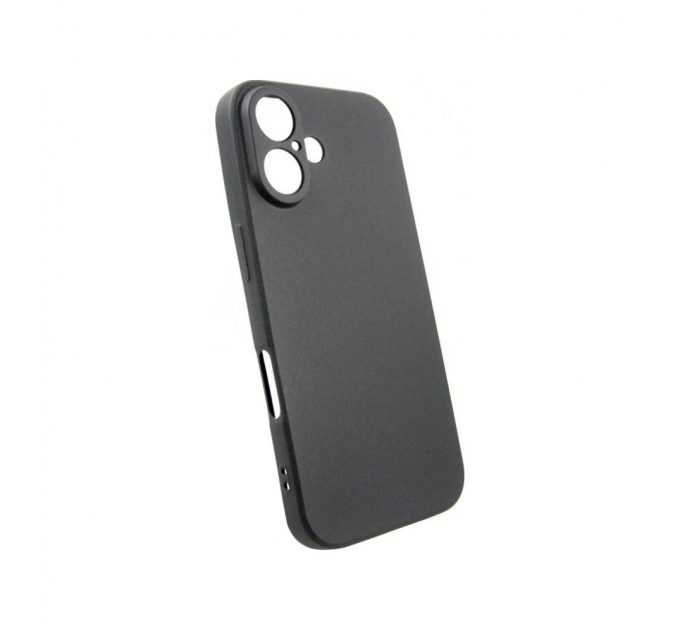 Чохол до мобільного телефона Dengos Carbon iPhone 16 (black) (DG-TPU-CRBN-208)