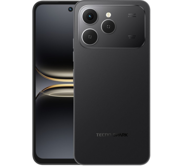 Мобільний телефон Tecno Spark 40 8/256Gb Ink Black (4894947091551)