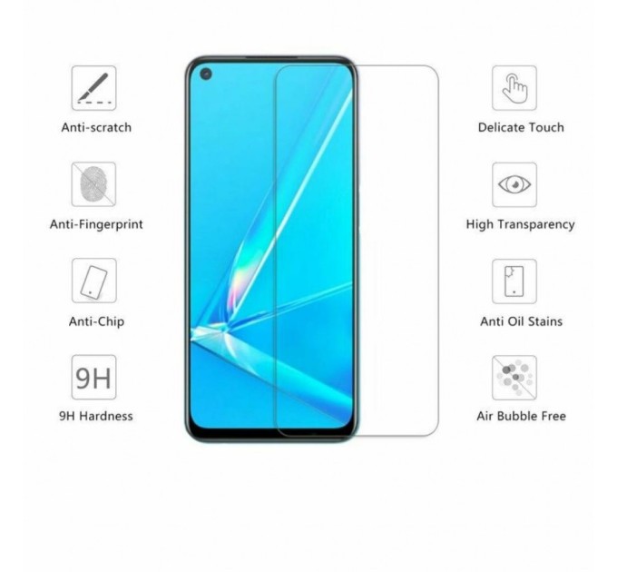 Скло захисне Drobak Realme V5 Tempered glass (222243) (222243)