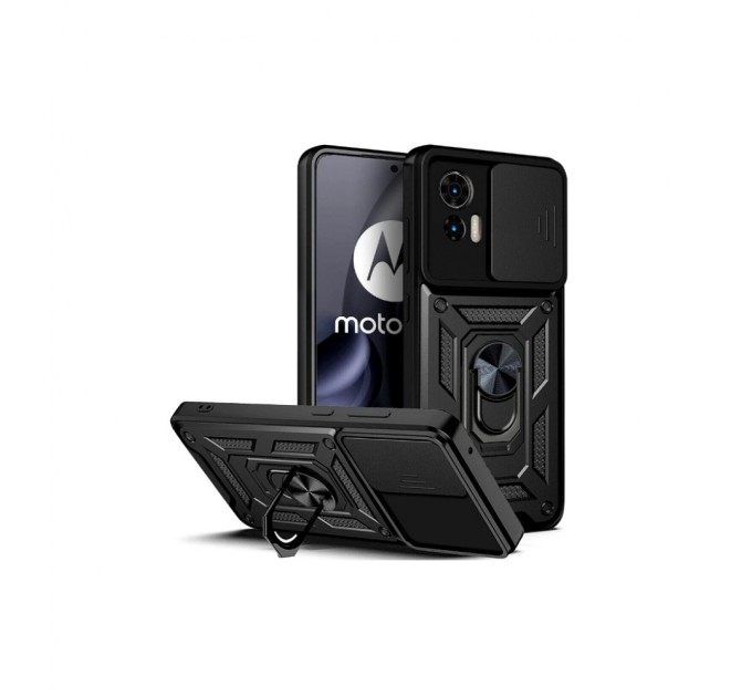 Чохол до мобільного телефона BeCover Military Motorola Edge 30 Neo Black (709966)