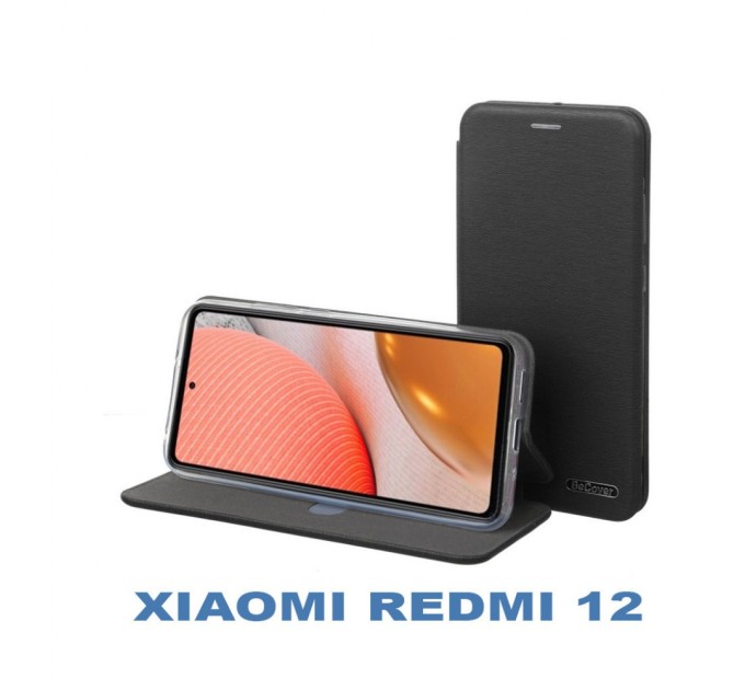 Чохол до мобільного телефона BeCover Exclusive Xiaomi Redmi 12 Black (710276)